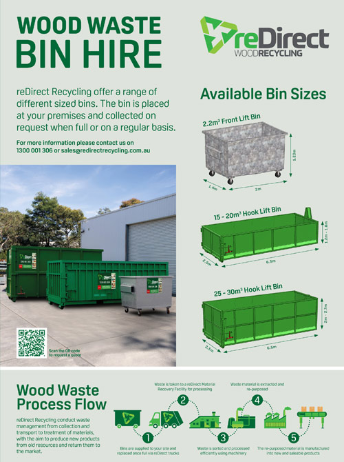 reDirect Bin Hire brochure