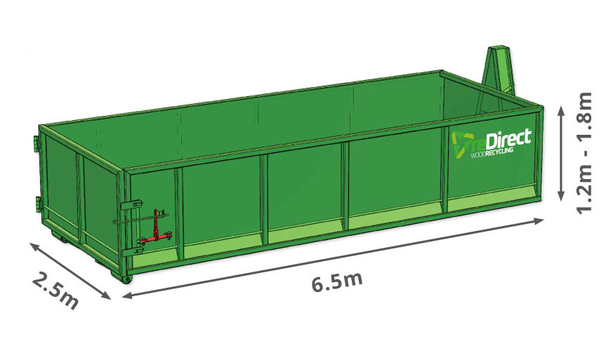 15 - 20m Pallet & Timber Waste Bin